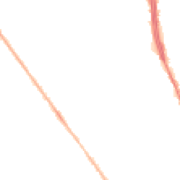 Night-time road noise heatmap for OL8 1AH
