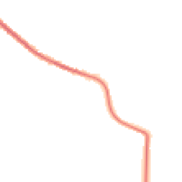 Night-time road noise heatmap for OL8 2EL