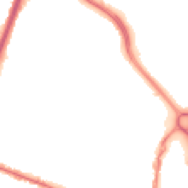 Night-time road noise heatmap for OL9 0BF