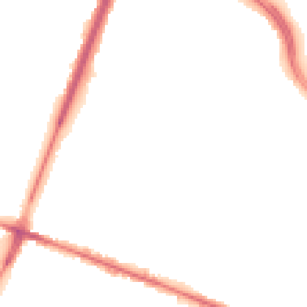 Night-time road noise heatmap for OL9 0DL