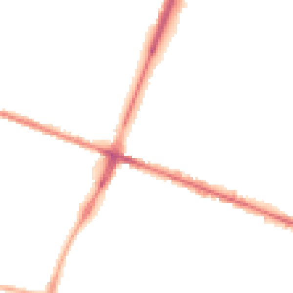 Night-time road noise heatmap for OL9 0JL
