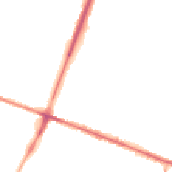 Night-time road noise heatmap for OL9 0JS