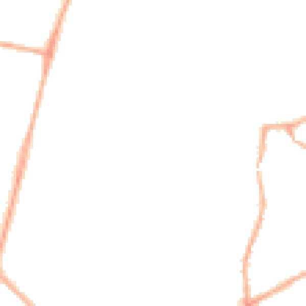 Night-time road noise heatmap for OL9 9DE