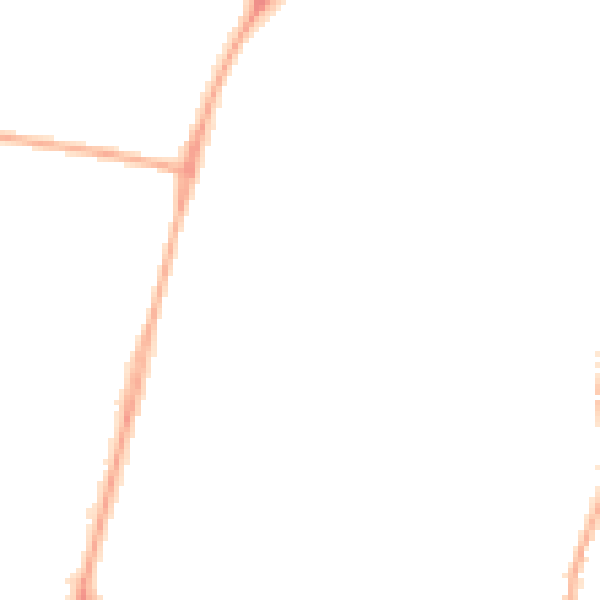 Night-time road noise heatmap for OL9 9DN