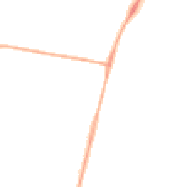 Night-time road noise heatmap for OL9 9RB