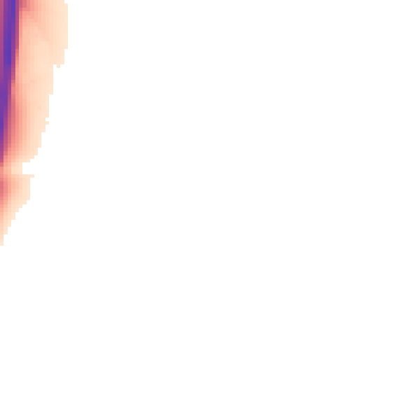 Night-time road noise heatmap for OX1 5RX
