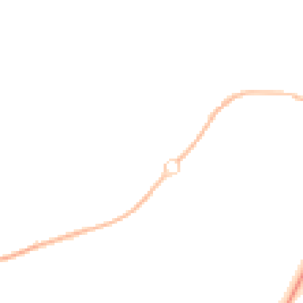 Night-time road noise heatmap for OX16 0BA