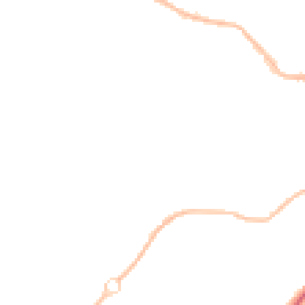 Night-time road noise heatmap for OX16 0BL