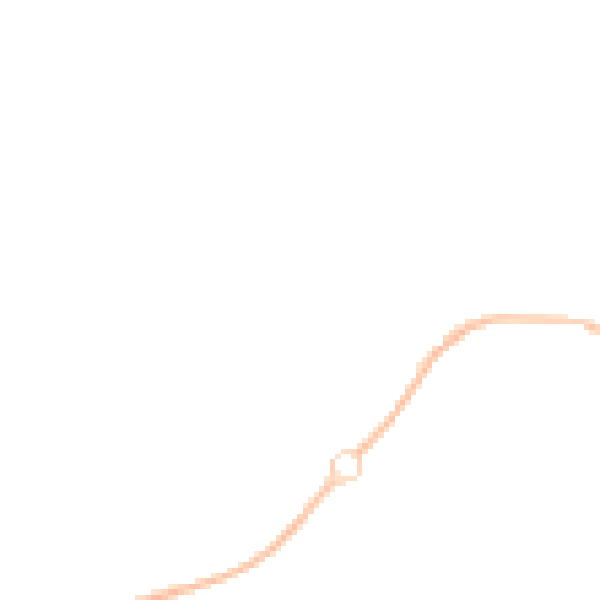 Night-time road noise heatmap for OX16 0DX
