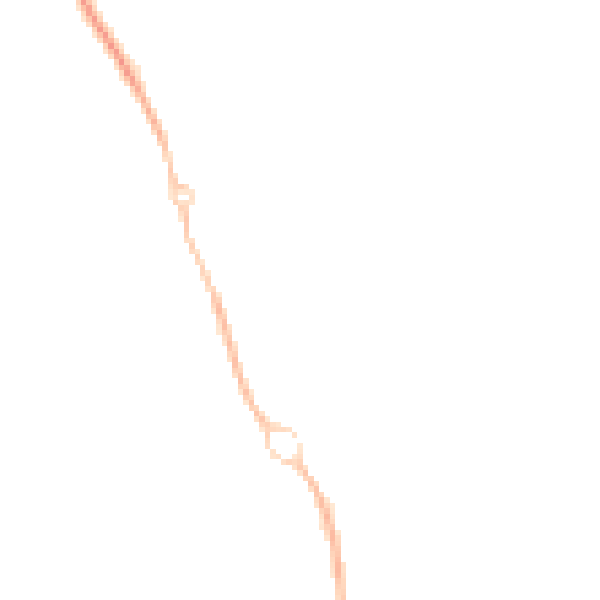 Night-time road noise heatmap for OX16 1AA