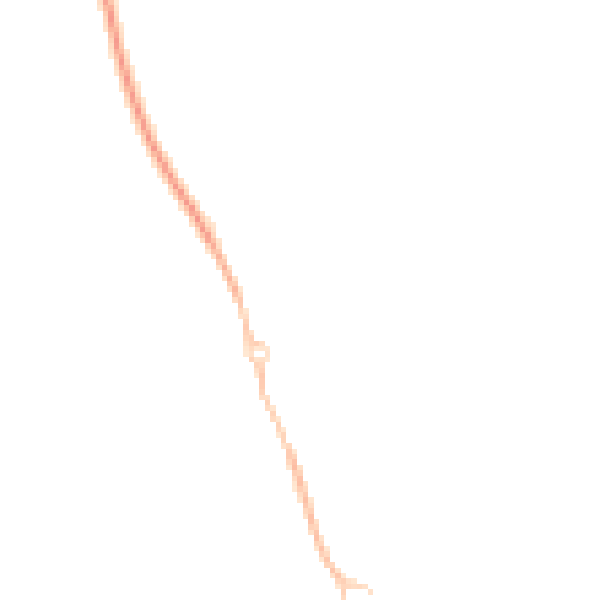 Night-time road noise heatmap for OX16 1GQ