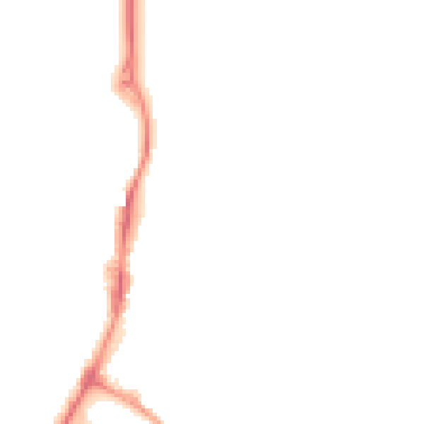 Night-time road noise heatmap for OX16 4QG