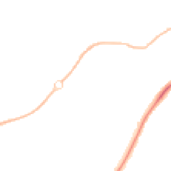 Night-time road noise heatmap for OX16 9NQ