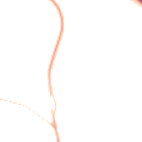 Night-time road noise heatmap for OX17 1DB