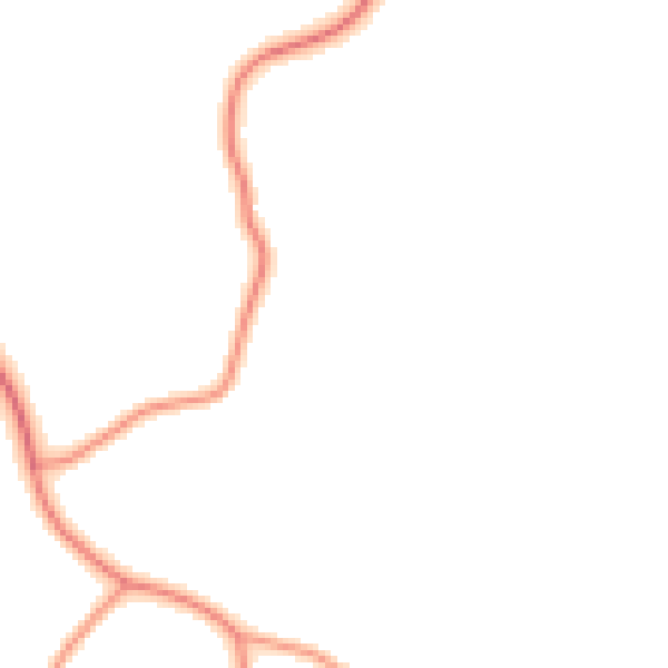 Daytime road noise heatmap for OX17 1EG