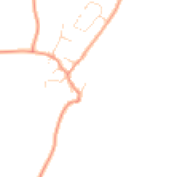Daytime road noise heatmap for OX17 2DU