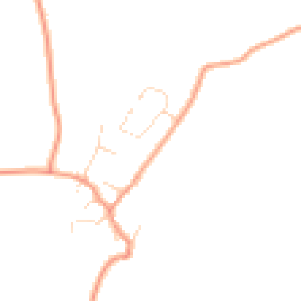 Daytime road noise heatmap for OX17 2DW
