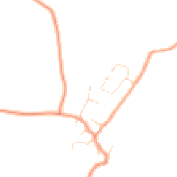 Daytime road noise heatmap for OX17 2EG