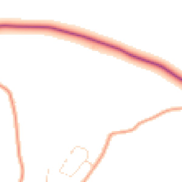 Daytime road noise heatmap for OX17 2HB