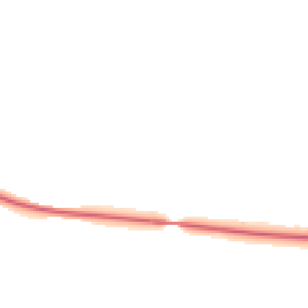 Night-time road noise heatmap for OX17 2PF