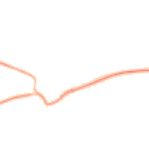 Night-time road noise heatmap for OX17 3AG