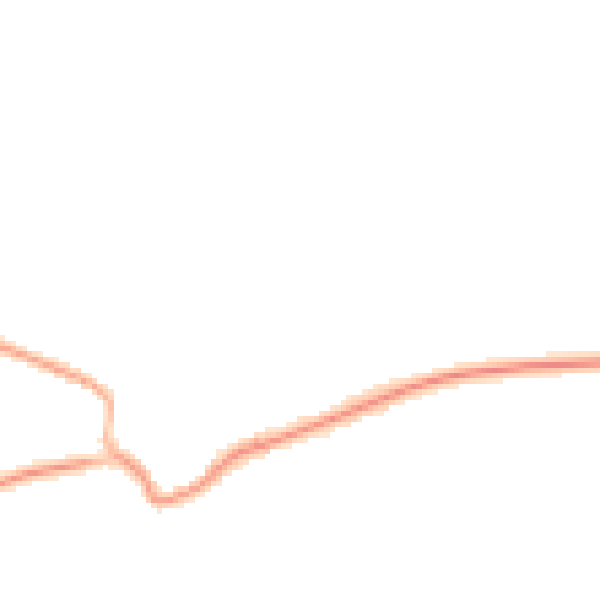 Night-time road noise heatmap for OX17 3AN
