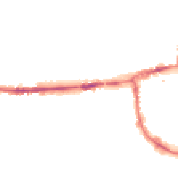 Night-time road noise heatmap for OX2 0AA