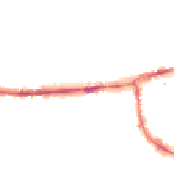 Night-time road noise heatmap for OX2 0AB