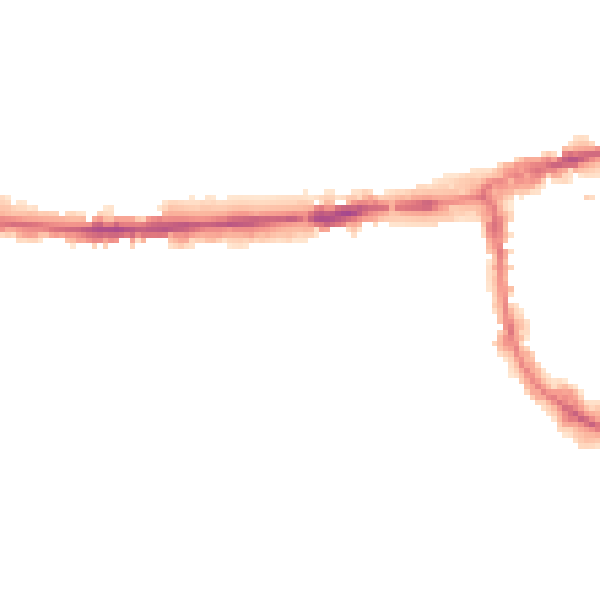 Night-time road noise heatmap for OX2 0AU