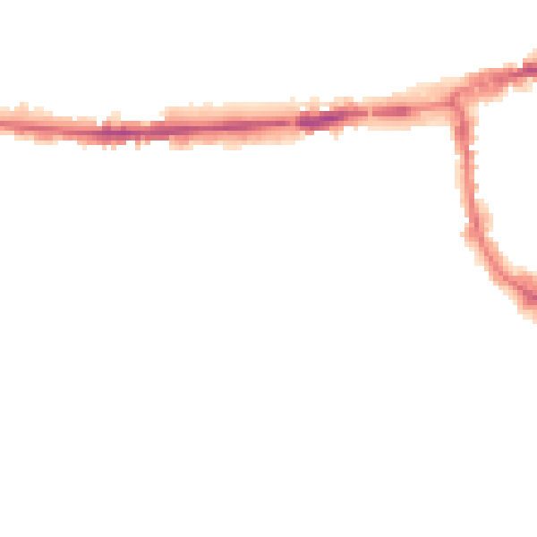 Night-time road noise heatmap for OX2 0BB