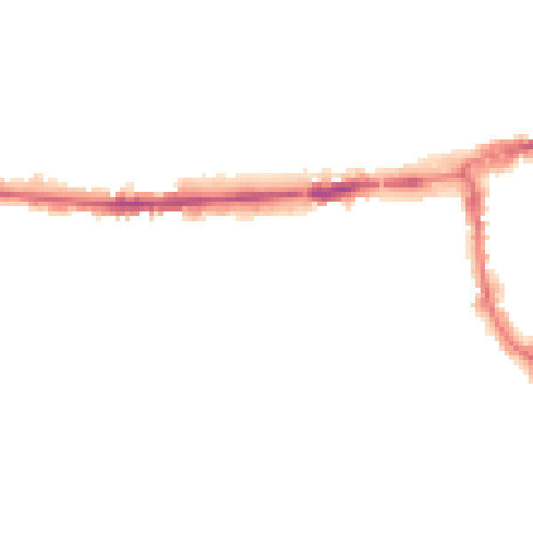 Night-time road noise heatmap for OX2 0BD
