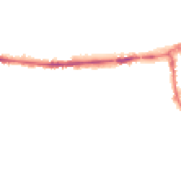 Night-time road noise heatmap for OX2 0BH