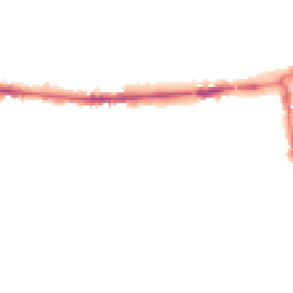 Night-time road noise heatmap for OX2 0BJ