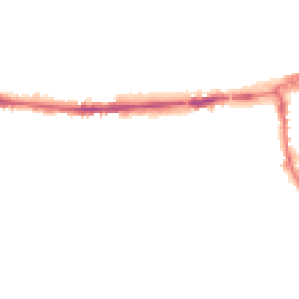 Night-time road noise heatmap for OX2 0BQ