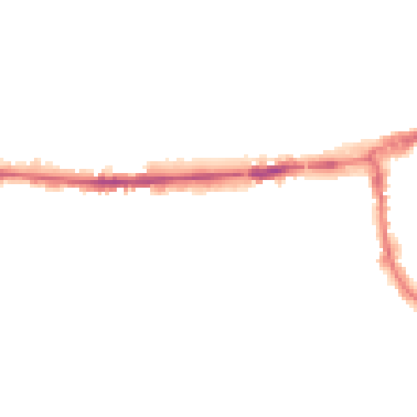Night-time road noise heatmap for OX2 0DL