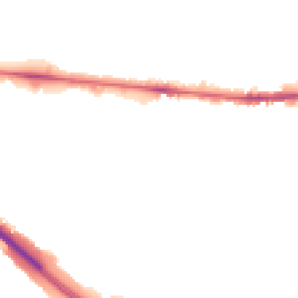 Night-time road noise heatmap for OX2 0FD