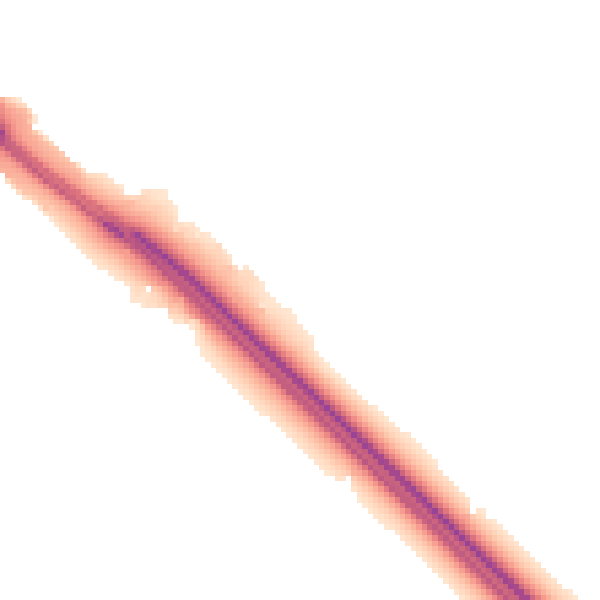 Night-time road noise heatmap for OX2 0NA