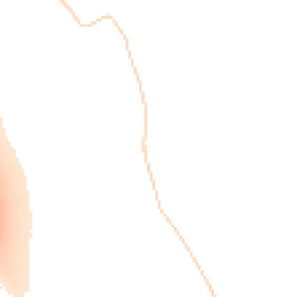 Daytime road noise heatmap for OX2 0NQ