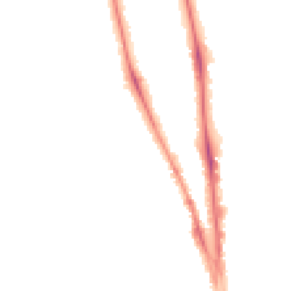 Night-time road noise heatmap for OX2 6HU