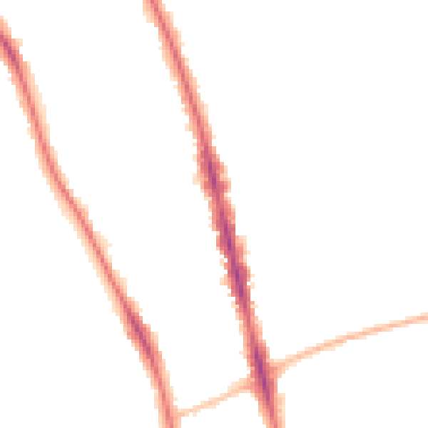 Night-time road noise heatmap for OX2 7HN