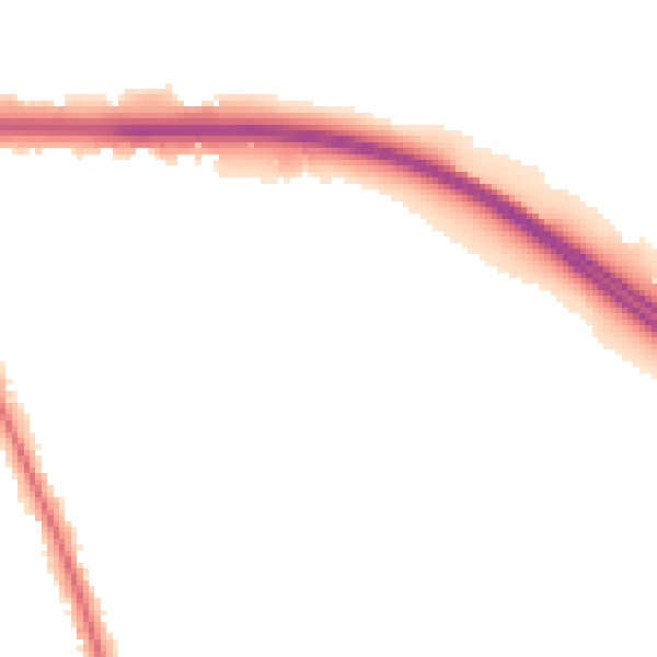 Night-time road noise heatmap for OX2 7PG