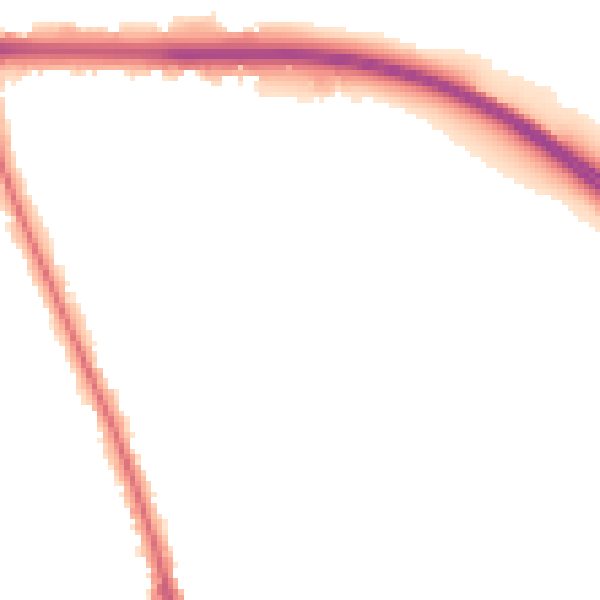Night-time road noise heatmap for OX2 7QJ