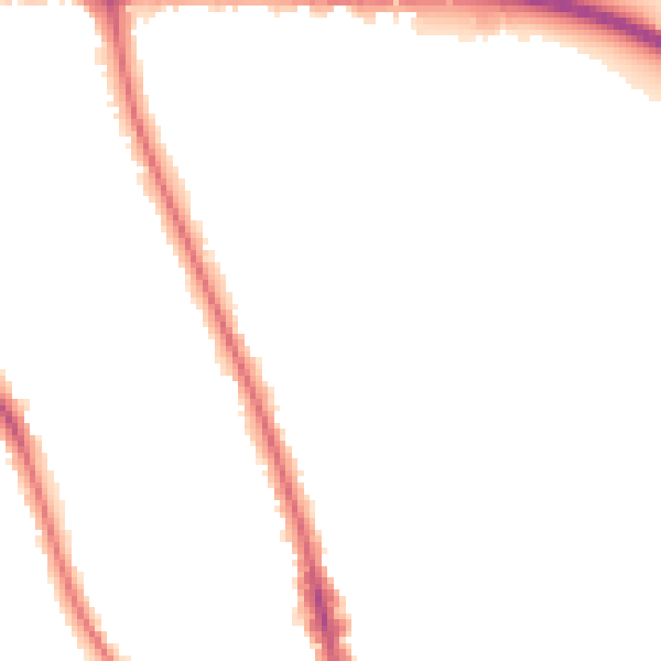 Night-time road noise heatmap for OX2 7QU