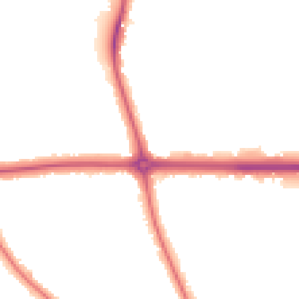 Night-time road noise heatmap for OX2 8EN