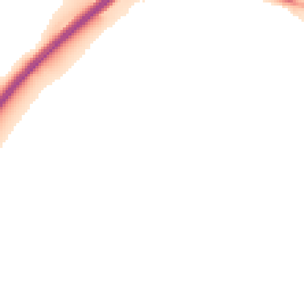 Night-time road noise heatmap for OX2 8PF