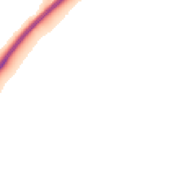 Night-time road noise heatmap for OX2 8PP