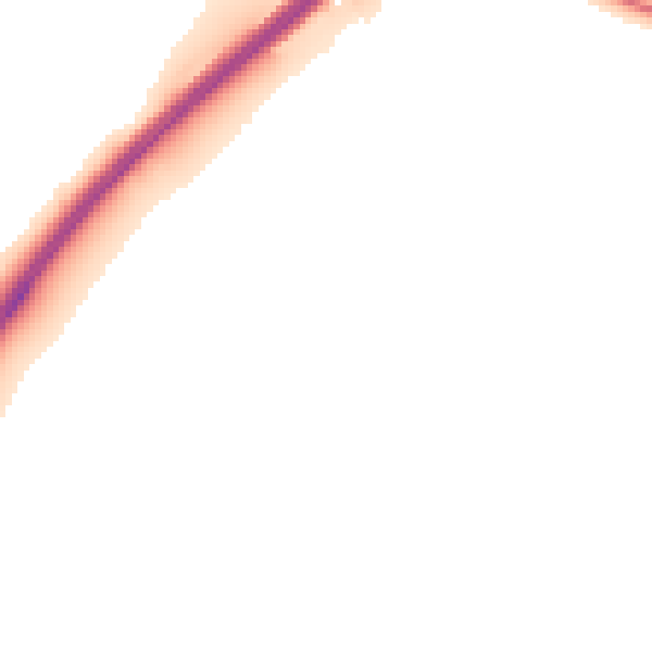 Night-time road noise heatmap for OX2 8PQ