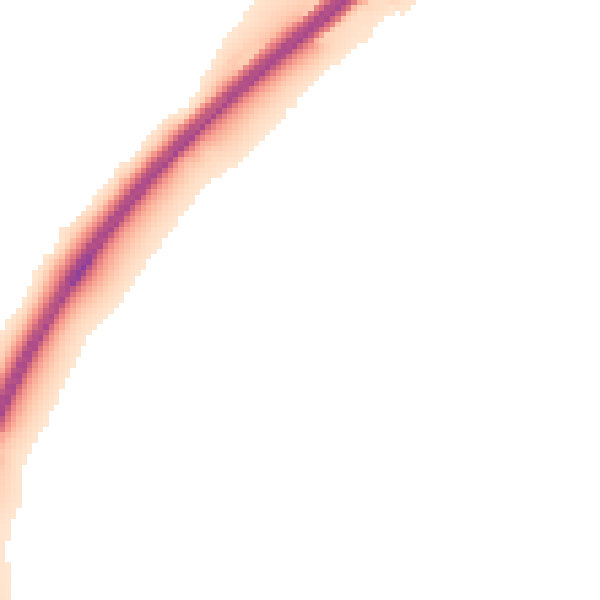 Night-time road noise heatmap for OX2 8PR