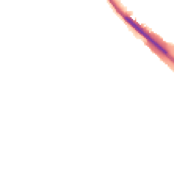 Night-time road noise heatmap for OX2 9EF