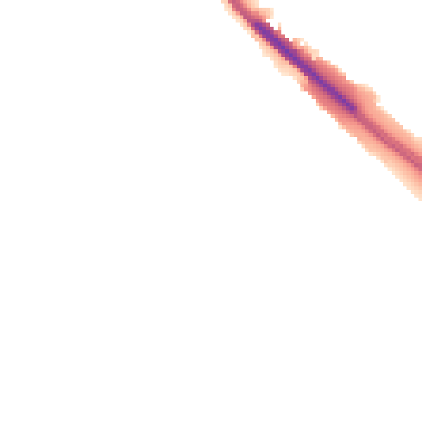 Night-time road noise heatmap for OX2 9EN